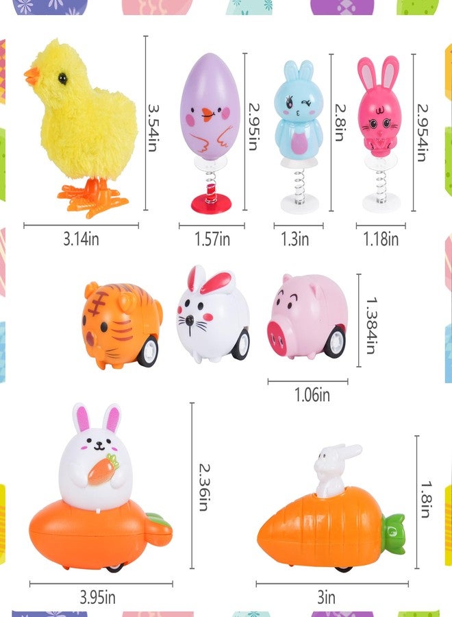 Shitailu 24 PCS Easter Jumping Popper and Wind Up Toys for Kids Gift Boys Girls Toddlers Easter Goodie Bag and Basket Stuffers Egg Fillers Gifts Hunt Party Favors (Easter Toys) - Image 5